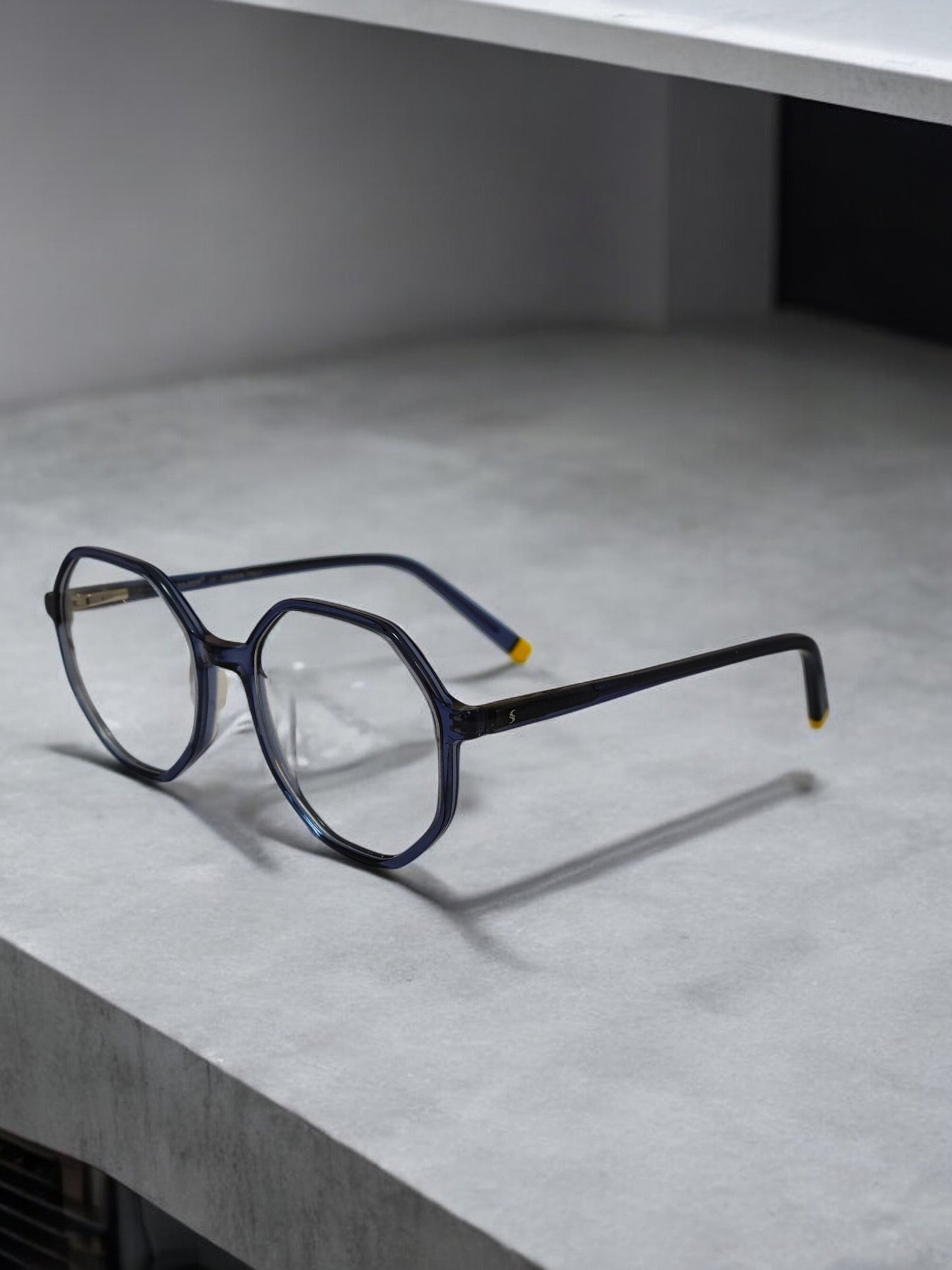 SALVADOR BLUE 46335 C7 ACETATE FRAME