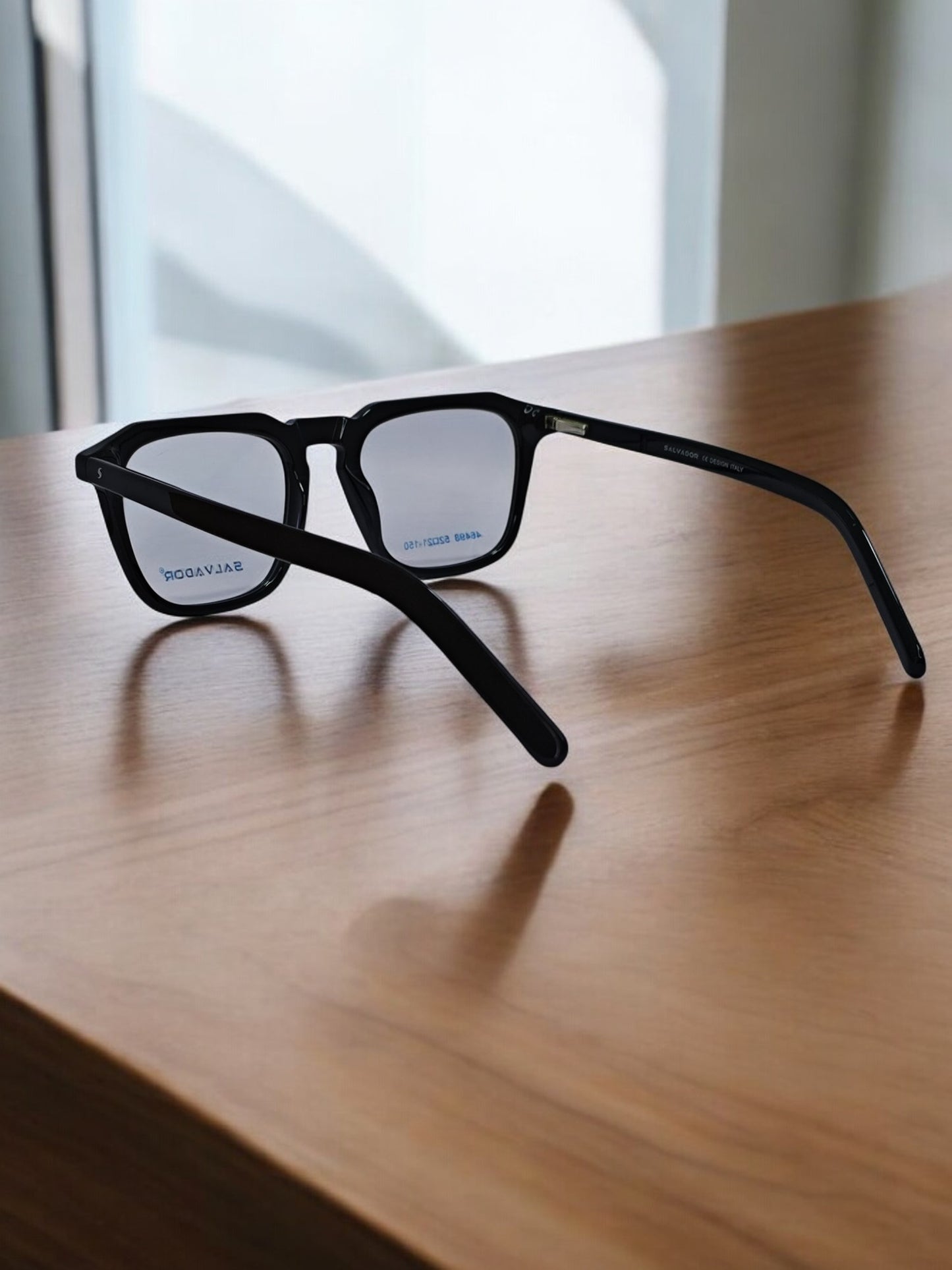 SALVADOR BLACK ACETATE FRAME 46498 C1