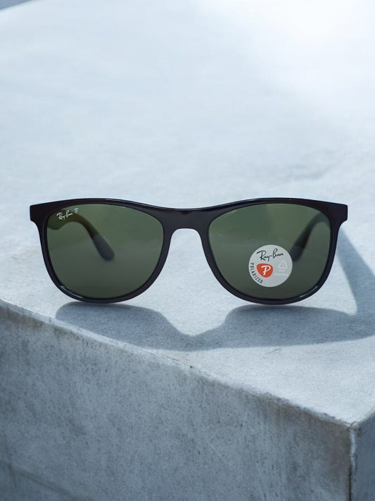 RAY-BAN POLARIZED BLACK RB 44121 601/9A